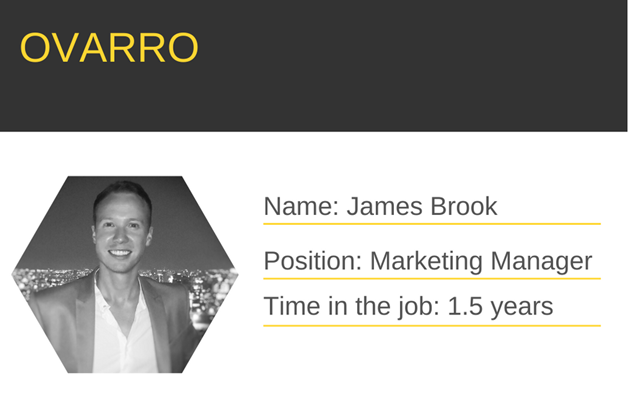 James Brook, Ovarro Marketing Manager